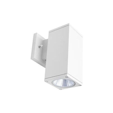 Westgate 3 1/2 in. 3CCT-Selectable LED Outdoor Square Cylinder Downlight, 12W, White WMCS-DL-MCT-WH-DT